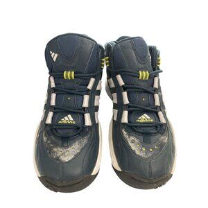 VTG Adidas Domain Men's Size 9 Blue Crazy Yeezy Style Basketball Sneakers READ